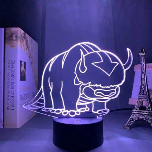 אווטאר - מנורת 3D LED אפה (משנה צבעים)