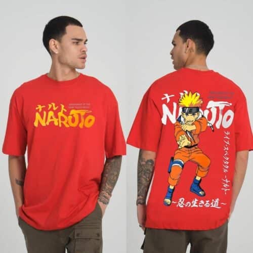 נארוטו - חולצת טי שירט פרימיום אוברסייז