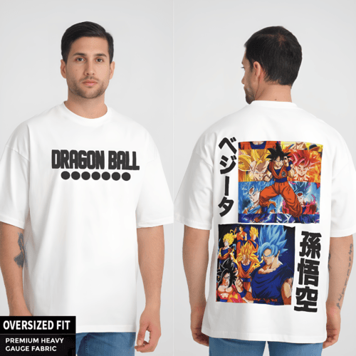 דרגון בול - חולצת טי שירט אוברסייז גוקו