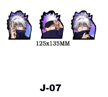 ג'וג'וטסו קאיסן - מדבקת תלת מימד גוג'ו