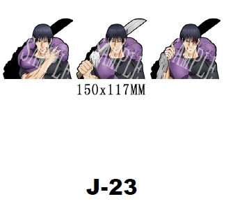 ג'וג'וטסו קאיסן - מדבקה תלת מימד טוג'י