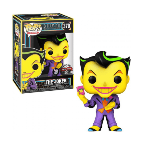 באטמן: (סדרת טלוויזיה) – בובת פופ הג'וקר (זוהר אור שחור)(FUNKO)