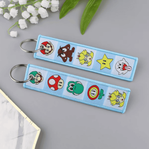 סופר מריו – מחזיק מפתחות דו צדדי