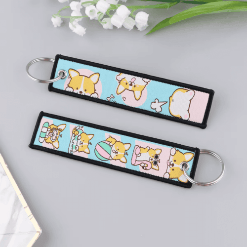 כלב – מחזיק מפתחות דו צדדי